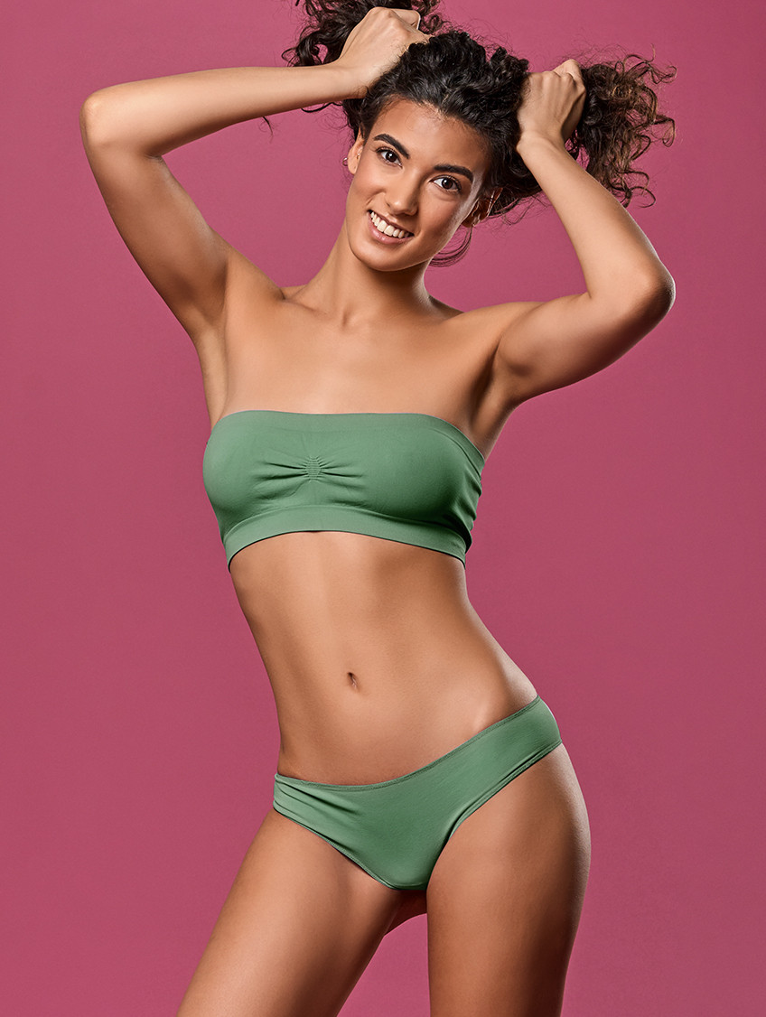 Női brazil tanga - Páfrány Női brazil tanga - Páfrány