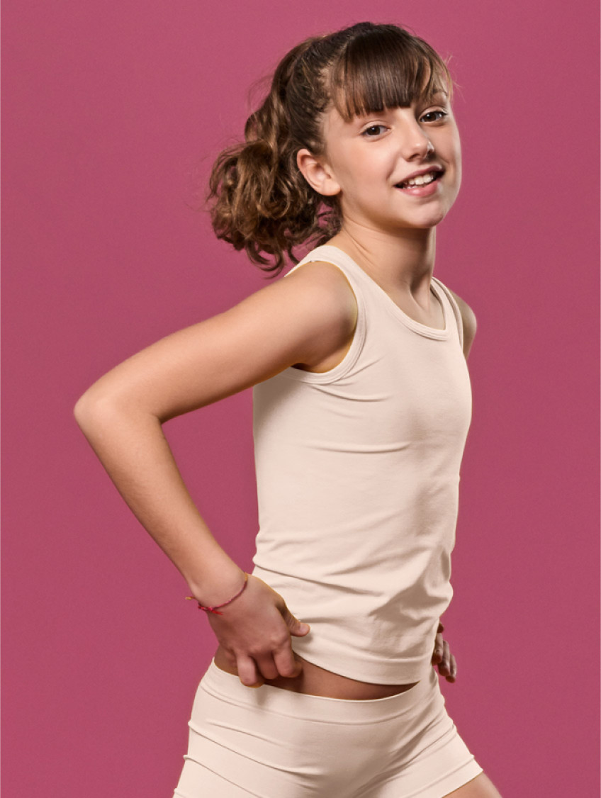 Gyermek trikó - Púder Gyermek trikó - Púder