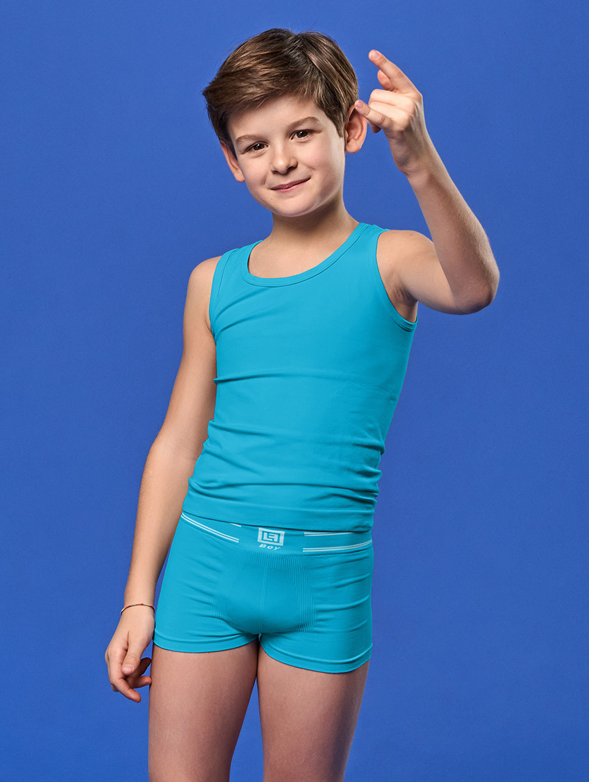 Fiú boxer - Türkiz Fiú boxer - Türkiz