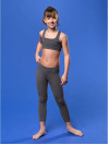 Gyermek hosszú leggings - Antracit
