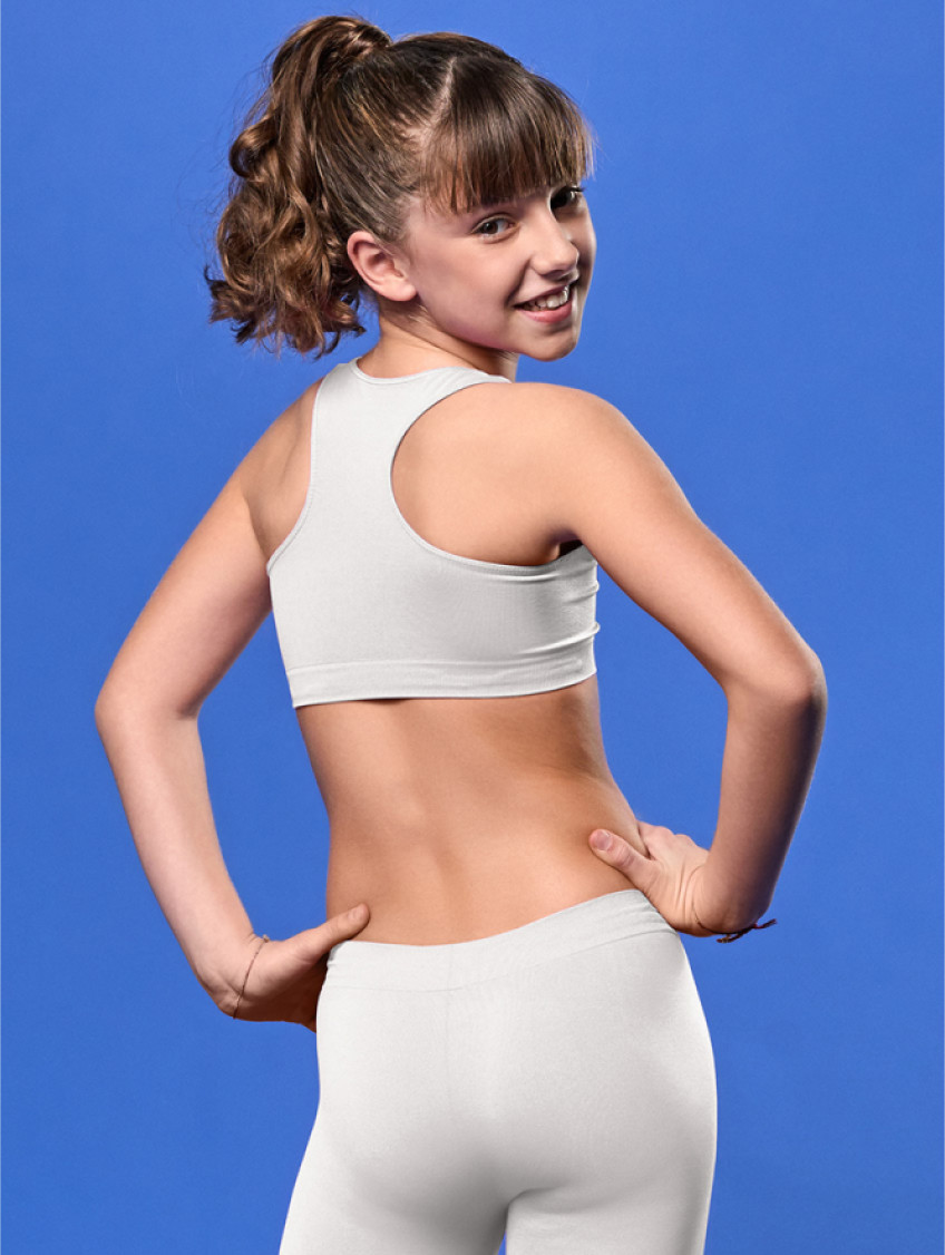 Lány sport top - Fehér Lány sport top - Fehér