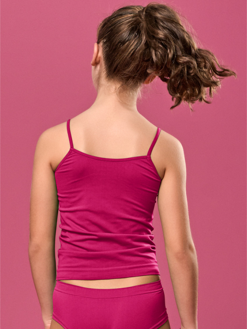 Lány spagetti pántos trikó - Sangria