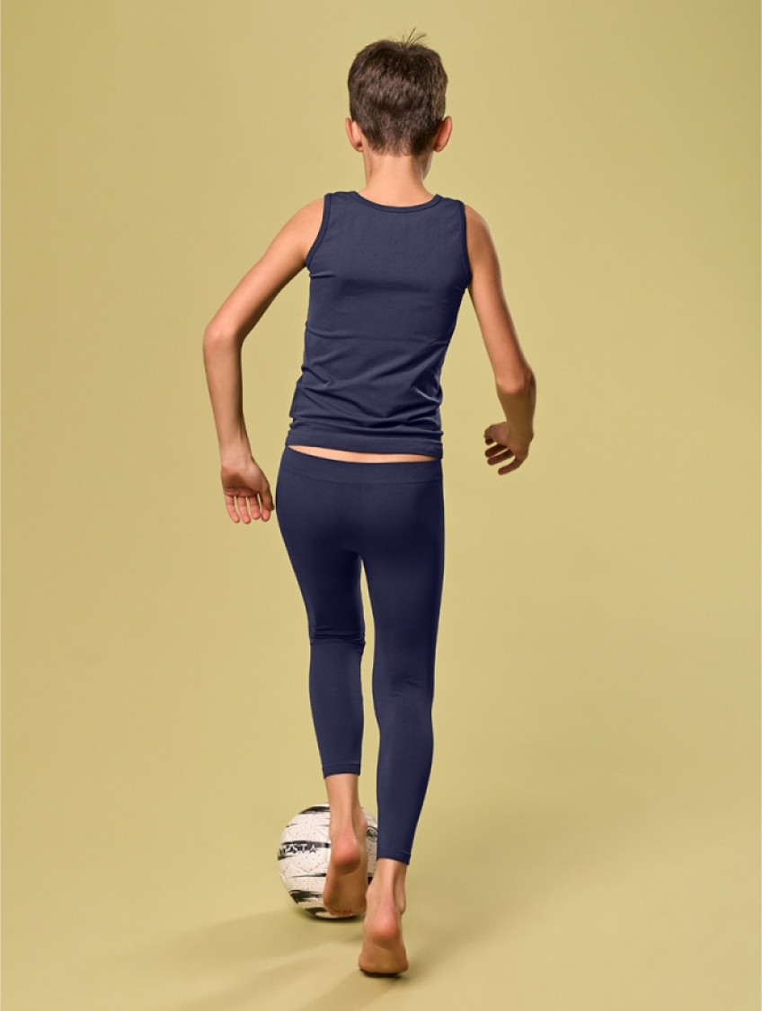 Gyermek hosszú leggings - Sötétkék