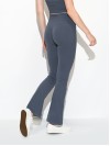 Női magas derekú push up leggings egyenes szárral - ÓLOMSZÜRKE Női magas derekú push up leggings egyenes szárral - ÓLOMSZÜRKE