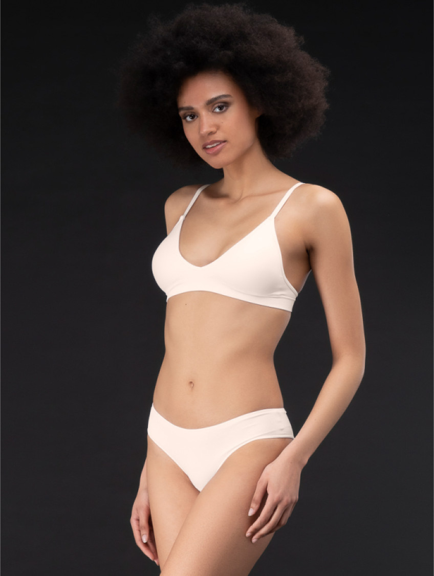 Női szivacsos melltartó - állítható pánttal - PÚDER Női szivacsos melltartó - állítható pánttal - PÚDER