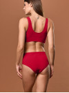 Női midi bugyi - Piros Női midi bugyi - Piros