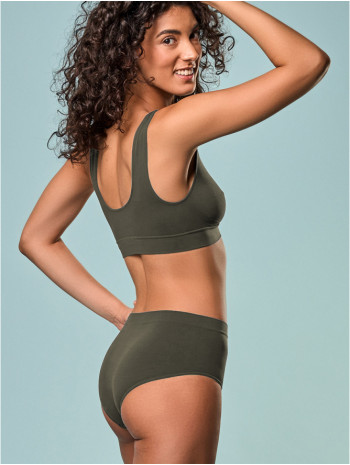 Női midi bugyi - Olíva Női midi bugyi - Olíva