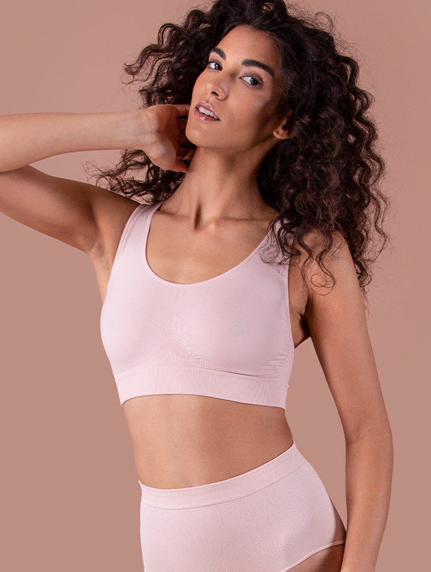 Női alakformáló top - Púder