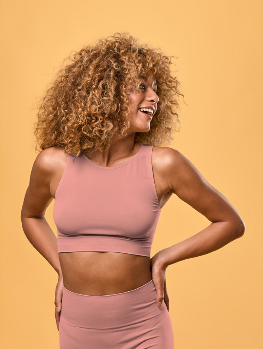 Női széles pántú top - Rosa antico Női széles pántú top - Rosa antico