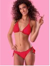 Női bikini ALSÓ - KORALLPIROS