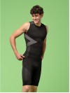 Unisex Dryarn sport felső, ujjatlan - FEKETE Unisex Dryarn sport felső, ujjatlan - FEKETE