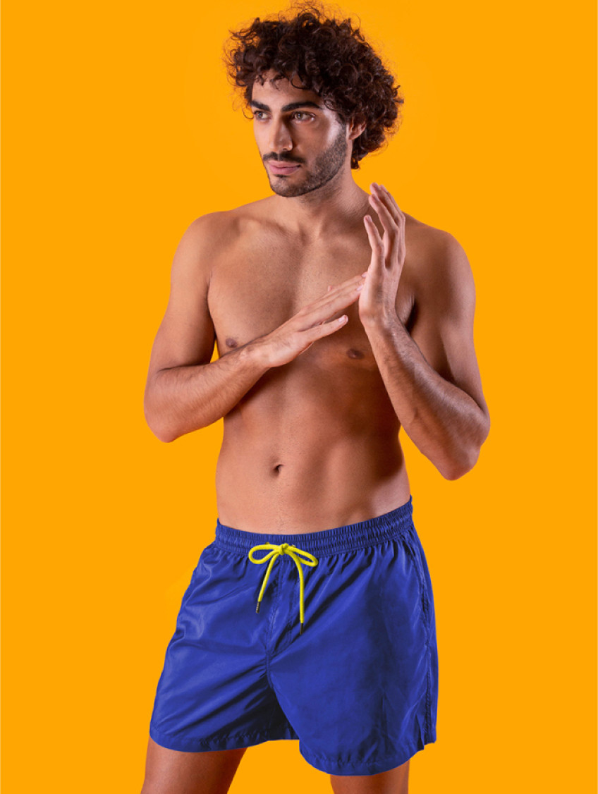 Férfi fürdőshort - Királykék Férfi fürdőshort - Királykék