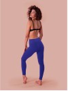 Női magas derekú leggings - Királykék