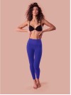 Női magas derekú leggings - Királykék